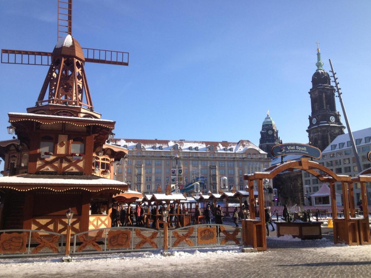 Fewo Am Zwinger Dresden Bagian luar foto